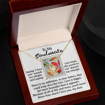 Soulmate - Far More Beautiful - Love Knot Necklace