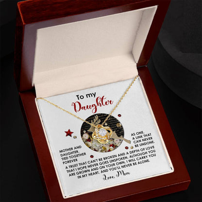 Daughter - Forever As One - Love Knot Necklace