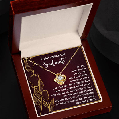 Soulmate - Gentle Breezes - Love Knot Necklace
