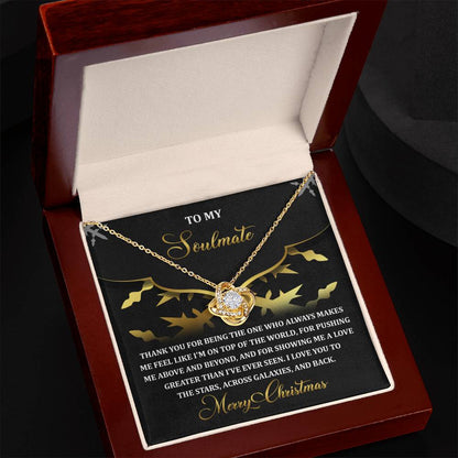 Soulmate - A Love - Love Knot Necklace