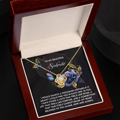 Soulmate - Like Home - Love Knot Necklace