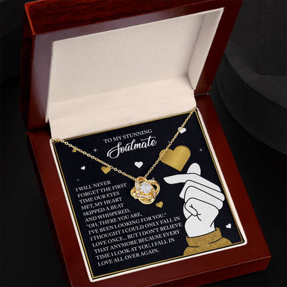 Soulmate - Look At You - Love Knot Necklace