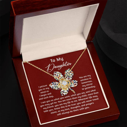 Daughter - To Be True - Love Knot Necklace