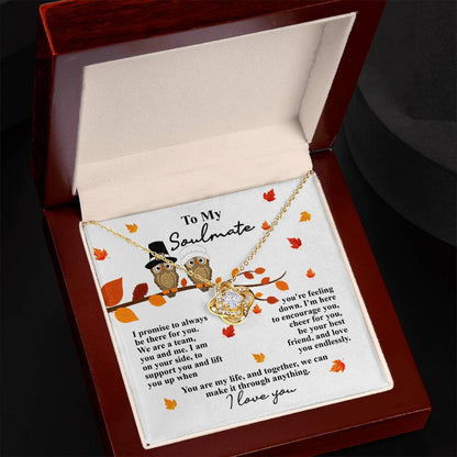 Soulmate - Love You Endlessly - Love Knot Necklace