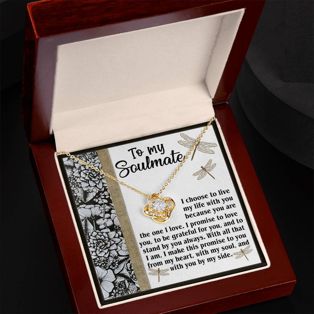 Soulmate - Make This Promise - Love Knot Necklace