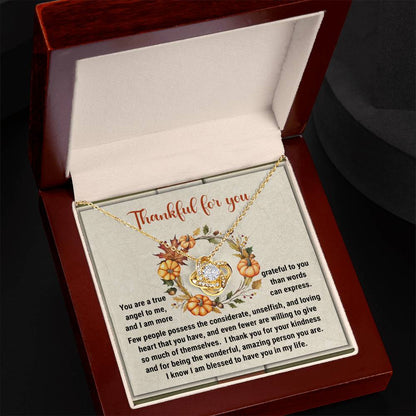 Thanksgiving - The Wonderful - Love Knot Necklace