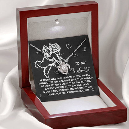 Soulmate - Lasts Forever - Love Knot Necklace