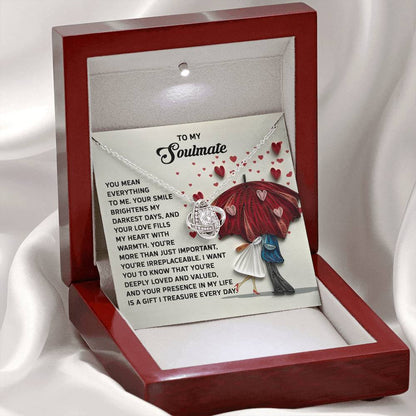 Soulmate - Deeply Loved - Love Knot Necklace