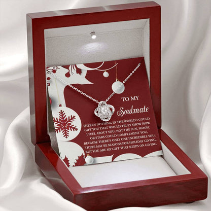 Soulmate - Holiday Giving - Love Knot Necklace