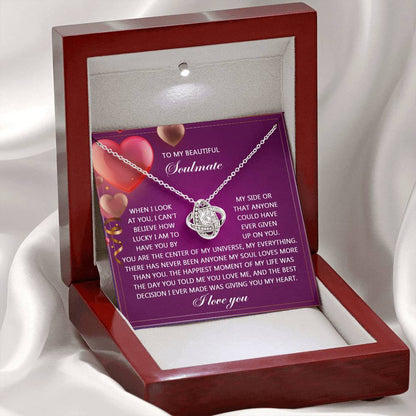 Soulmate - My Soul - Love Knot Necklace