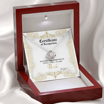 Bride - Certificate Of Achievement
