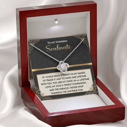 Soulmate - Truest Companion - Love Knot Necklace