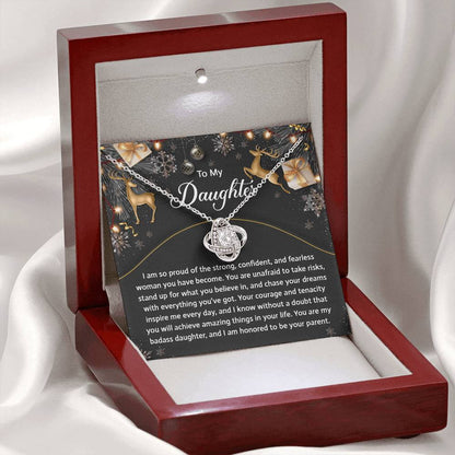 Daughter - Amazing Things - Love Knot Necklace