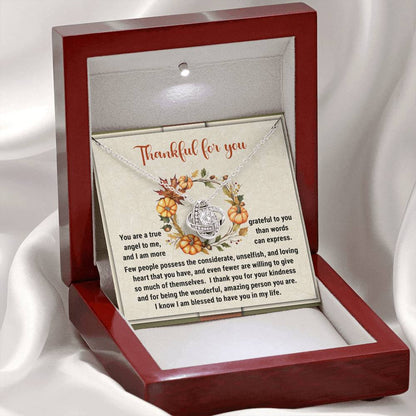 Thanksgiving - The Wonderful - Love Knot Necklace