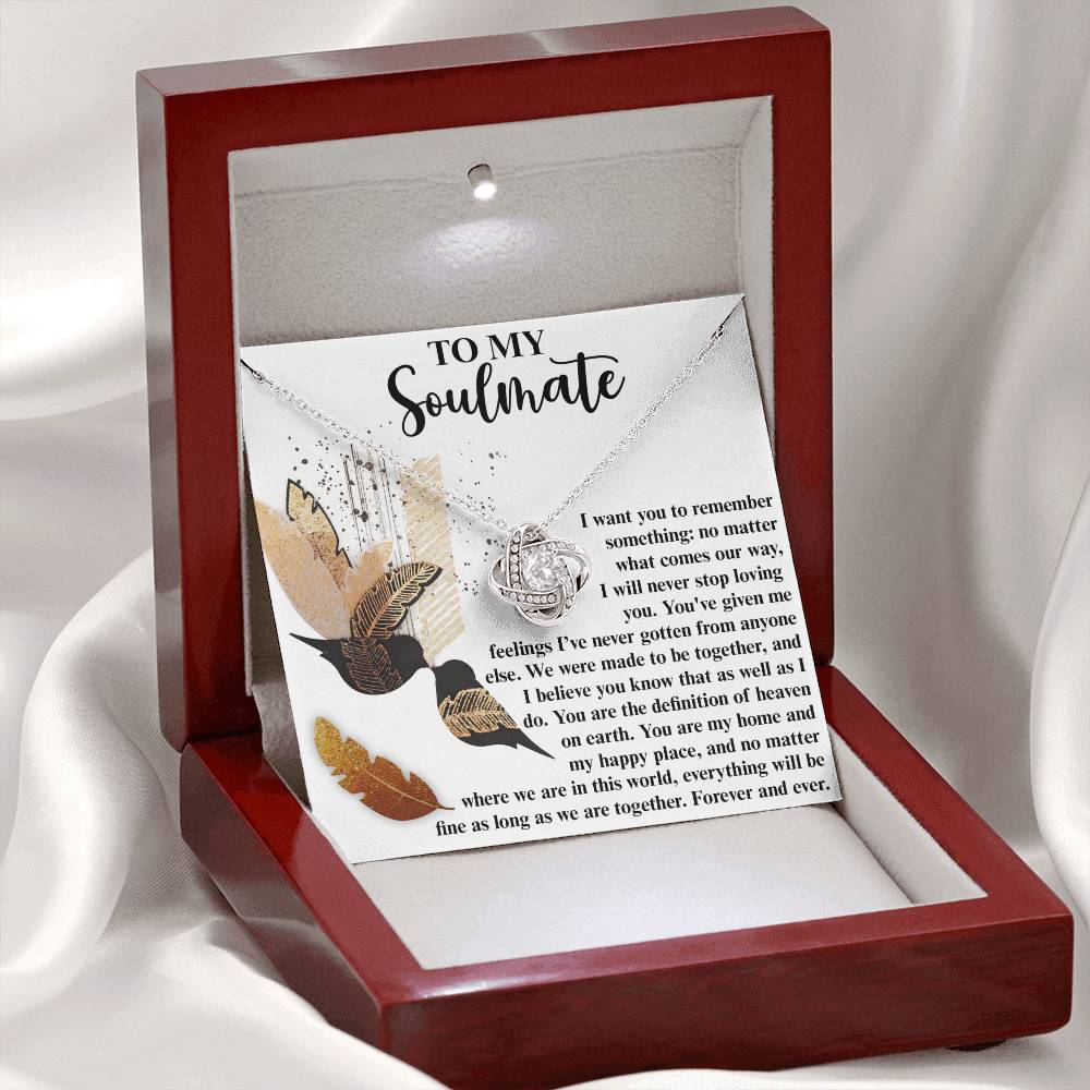 Soulmate - Given Me Feelings - Love Knot Necklace