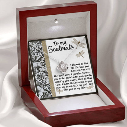 Soulmate - Make This Promise - Love Knot Necklace