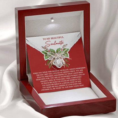 Soulmate - At Peace - Love Knot Necklace