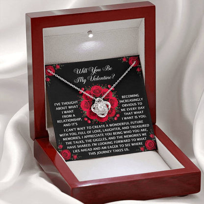 Soulmate - What I Want - Love Knot Necklace