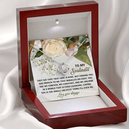 Soulmate - Greatest Thing - Love Knot Necklace