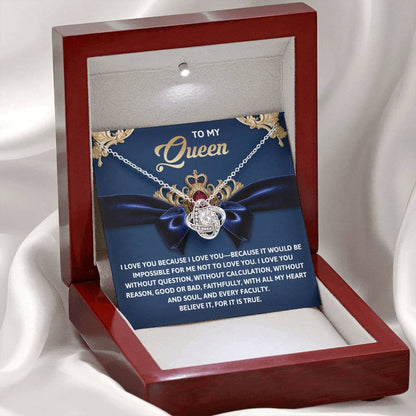 Queen - Every Faculty - Love Knot Necklace