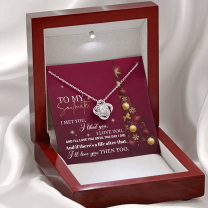 Soulmate - Love You Then - Love Knot Necklace