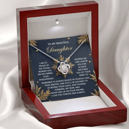 Daughter - On Your Dreams - Love Knot Necklace