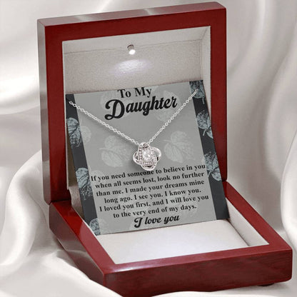 Daughter - My Days - Love Knot Necklace