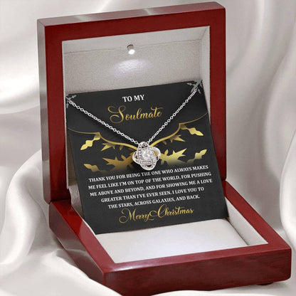 Soulmate - A Love - Love Knot Necklace