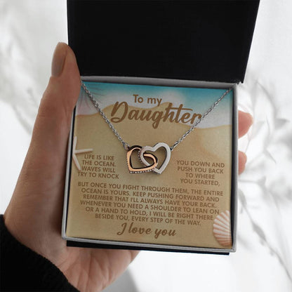 Daughter - Ocean Waves - Interlocking Hearts