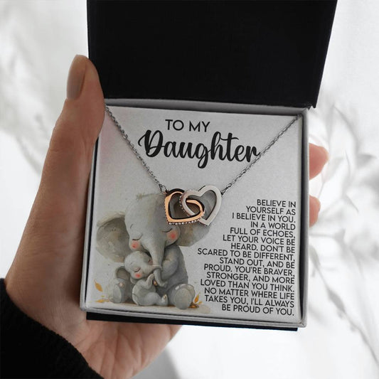 Daughter - Voice Heard - Interlocking Hearts