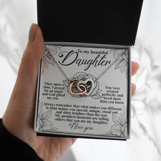 Daughter - Prayed Angel - Interlocking Hearts