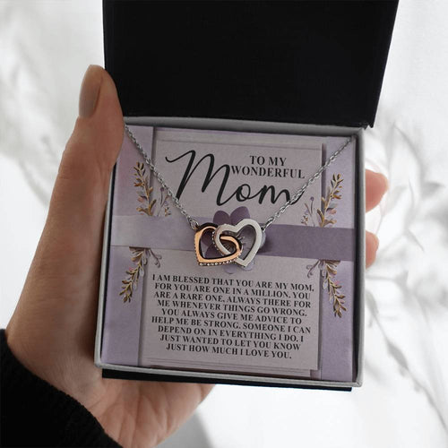 Mom - Rare One - Interlocking Hearts