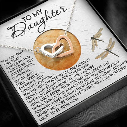 Daughter - Quiet Strength - Interlocking Hearts