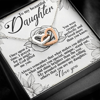 Daughter - Prayed Angel - Interlocking Hearts
