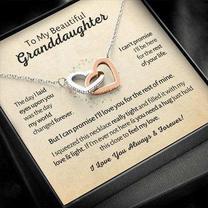 [ALMOST SOLD OUT] My Beautiful Granddaughter - Love & Light - Interlocking Hearts 5