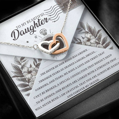 Daughter - My Friend - Interlocking Hearts