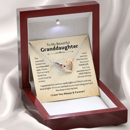 [ALMOST SOLD OUT] My Beautiful Granddaughter - Love & Light - Interlocking Hearts 15