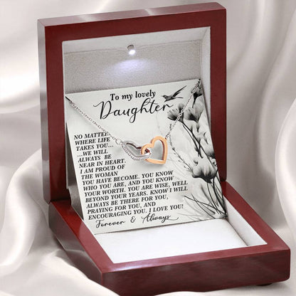 Daughter - Heart Near - Interlocking Hearts