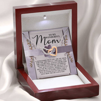 Mom - Rare One - Interlocking Hearts