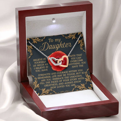 Daughter - With Greatness -  Interlocking Hearts