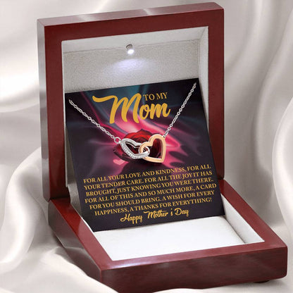 Mom - Tender Care - Interlocking Hearts