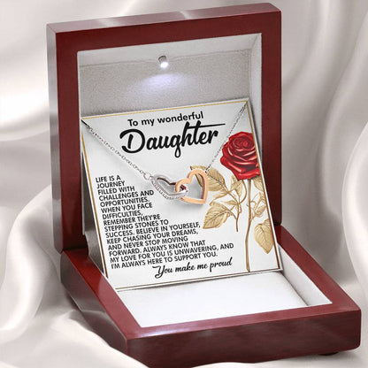 Daughter - Journey Challenges - Interlocking Hearts