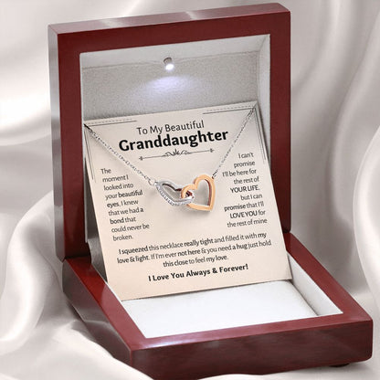 [ALMOST SOLD OUT] My Beautiful Granddaughter - Love & Light - Interlocking Hearts 14