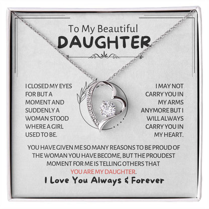 To My Beautiful Daughter - Girl To Woman - Forever Love