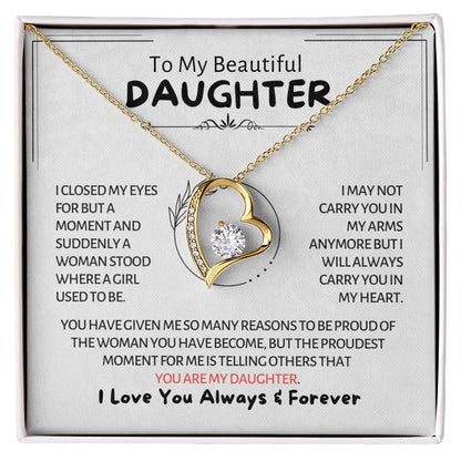 To My Beautiful Daughter - Girl To Woman - Forever Love