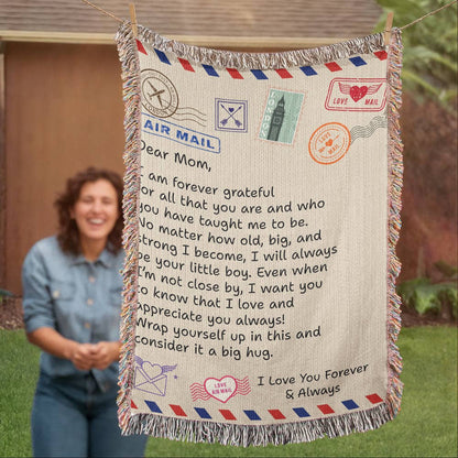 Dear Mom - Woven Blanket