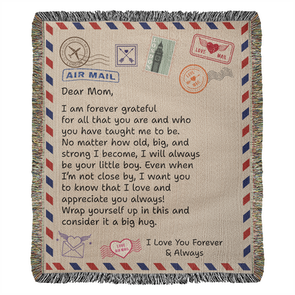 Dear Mom - Woven Blanket