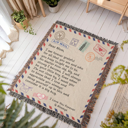 Dear Mom - Woven Blanket