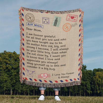 Dear Mom - Woven Blanket