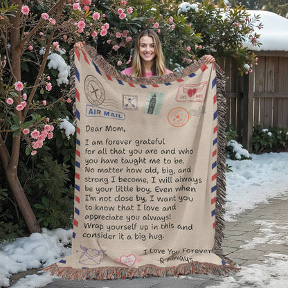 Dear Mom - Woven Blanket